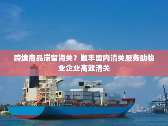 跨境商品滞留海关?顺丰国内清关服务助物业企业高效清关 跨境商品滞留海关?顺丰国内清关服务助物业企业高效清关