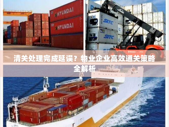 清关处理完成延误？物业企业高效通关策略全解析