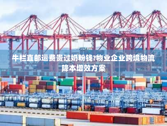 牛栏直邮运费贵过奶粉钱?物业企业跨境物流降本增效方案 牛栏直邮运费贵过奶粉钱?物业企业跨境物流降本增效方案