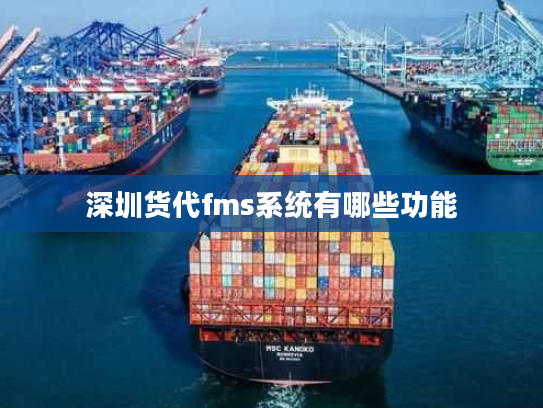 深圳货代fms系统有哪些功能