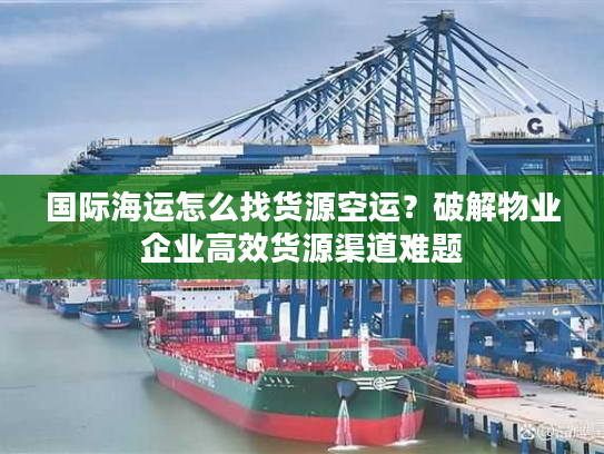 国际海运怎么找货源空运？破解物业企业高效货源渠道难题