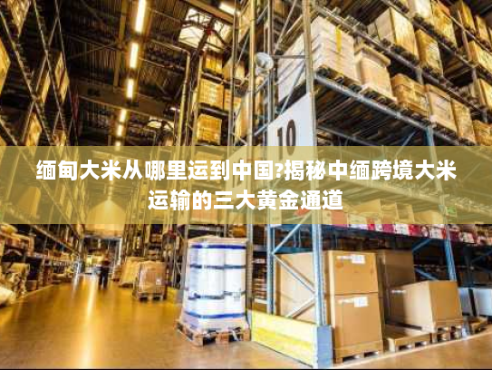 缅甸大米从哪里运到中国?揭秘中缅跨境大米运输的三大黄金通道 缅甸大米从哪里运到中国?揭秘中缅跨境大米运输的三大黄金通道