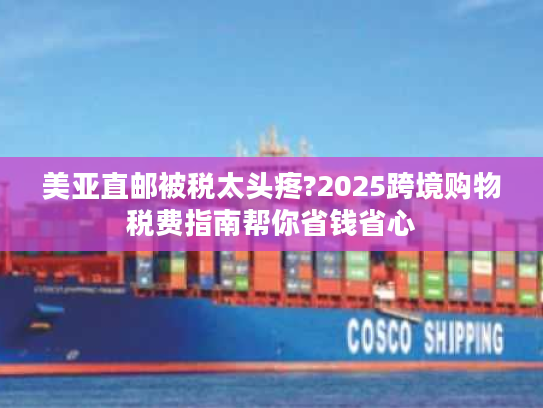 美亚直邮被税太头疼?2025跨境购物税费指南帮你省钱省心