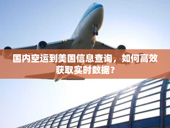 国内空运到美国信息查询，如何高效获取实时数据？