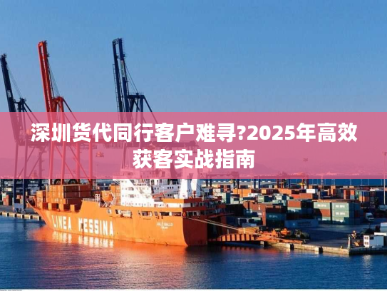 深圳货代同行客户难寻?2025年高效获客实战指南