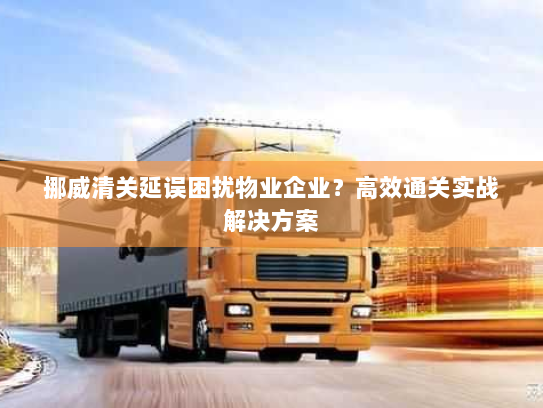 挪威清关延误困扰物业企业?高效通关实战解决方案 挪威清关延误困扰物业企业?高效通关实战解决方案