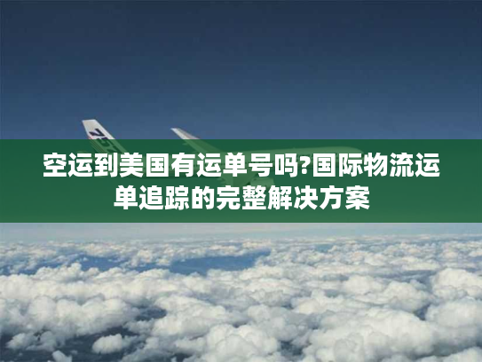 空运到美国有运单号吗?国际物流运单追踪的完整解决方案