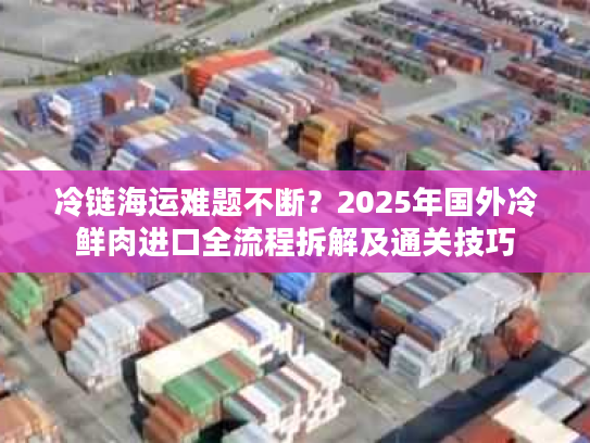 冷链海运难题不断？2025年国外冷鲜肉进口全流程拆解及通关技巧