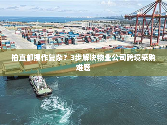 拍直邮操作复杂?3步解决物业公司跨境采购难题 拍直邮操作复杂?3步解决物业公司跨境采购难题