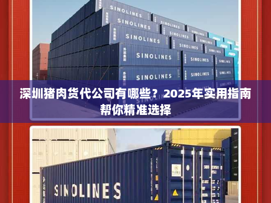 深圳猪肉货代公司有哪些?2025年实用指南帮你精准选择 深圳猪肉货代公司有哪些?2025年实用指南帮你精准选择