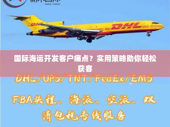 国际海运开发客户痛点？实用策略助你轻松获客