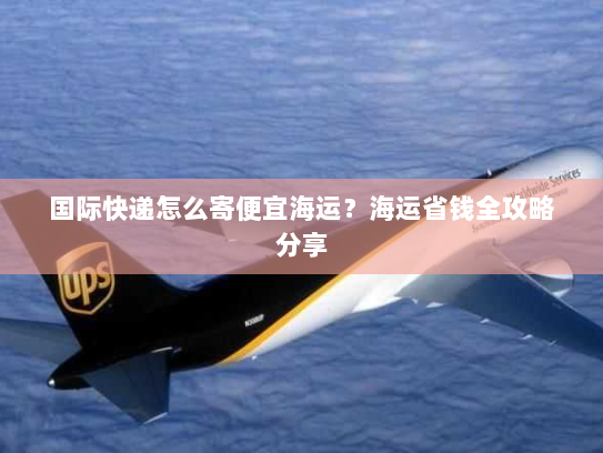 国际快递怎么寄便宜海运？海运省钱全攻略分享