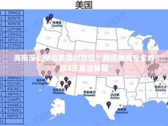 海南深圳空运美国时效慢?跨境物流专家教你3天直达秘籍 海南深圳空运美国时效慢?跨境物流专家教你3天直达秘籍