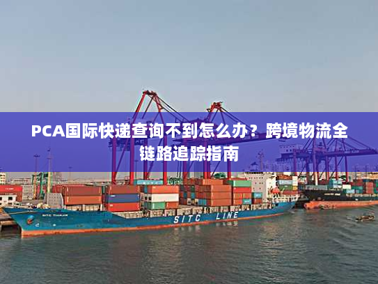 PCA国际快递查询不到怎么办?跨境物流全链路追踪指南 PCA国际快递查询不到怎么办?跨境物流全链路追踪指南