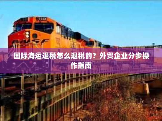 国际海运退税怎么退税的?外贸企业分步操作指南 国际海运退税怎么退税的?外贸企业分步操作指南