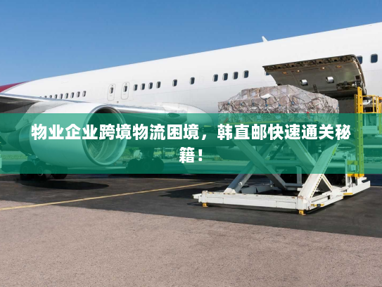 物业企业跨境物流困境，韩直邮快速通关秘籍！