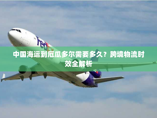 中国海运到厄瓜多尔需要多久?跨境物流时效全解析 中国海运到厄瓜多尔需要多久?跨境物流时效全解析