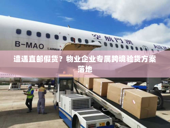 遭遇直邮假货？物业企业专属跨境验货方案落地