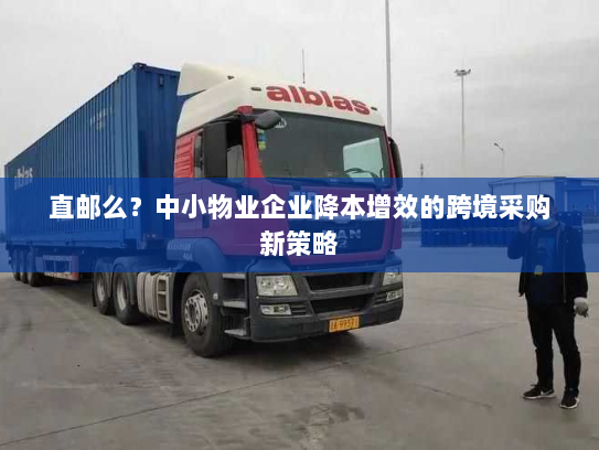 直邮么?中小物业企业降本增效的跨境采购新策略 直邮么?中小物业企业降本增效的跨境采购新策略