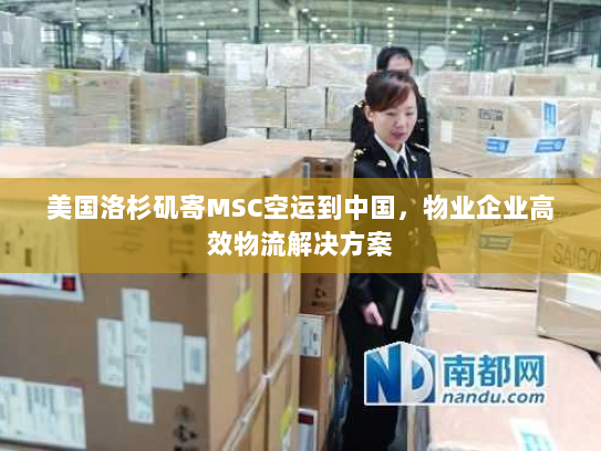 美国洛杉矶寄MSC空运到中国,物业企业高效物流解决方案 美国洛杉矶寄MSC空运到中国,物业企业高效物流解决方案