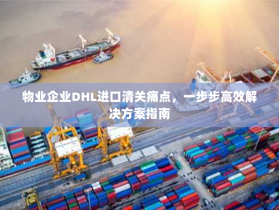 物业企业DHL进口清关痛点,一步步高效解决方案指南 物业企业DHL进口清关痛点,一步步高效解决方案指南