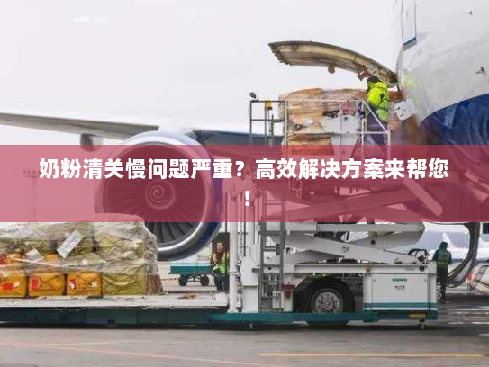 奶粉清关慢问题严重?高效解决方案来帮您! 奶粉清关慢问题严重?高效解决方案来帮您!