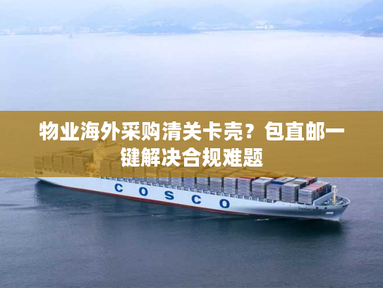 物业海外采购清关卡壳？包直邮一键解决合规难题