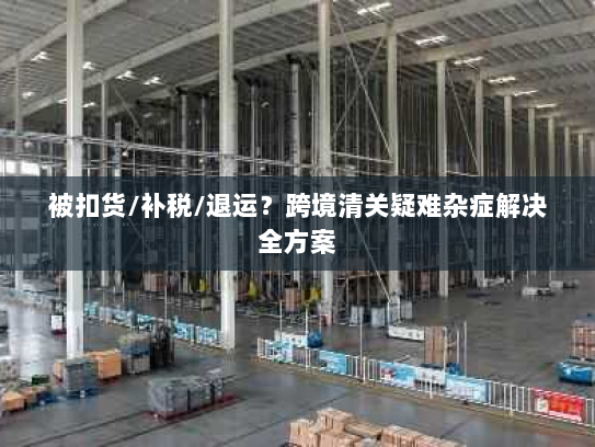 被扣货/补税/退运?跨境清关疑难杂症解决全方案 被扣货/补税/退运?跨境清关疑难杂症解决全方案