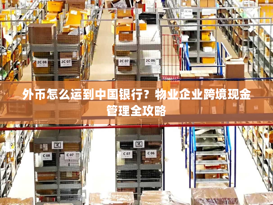 外币怎么运到中国银行?物业企业跨境现金管理全攻略 外币怎么运到中国银行?物业企业跨境现金管理全攻略
