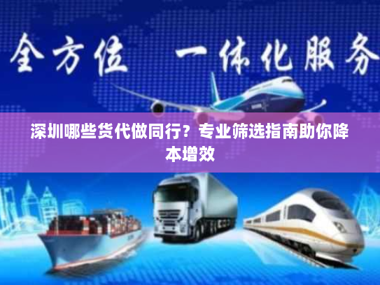 深圳哪些货代做同行?专业筛选指南助你降本增效 深圳哪些货代做同行?专业筛选指南助你降本增效