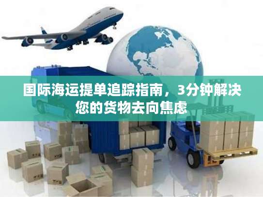 国际海运提单追踪指南，3分钟解决您的货物去向焦虑
