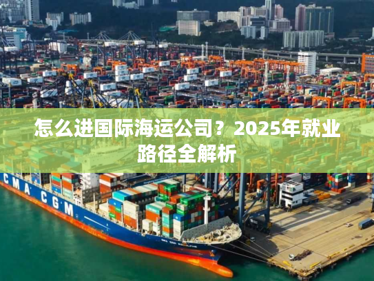 怎么进国际海运公司？2025年就业路径全解析