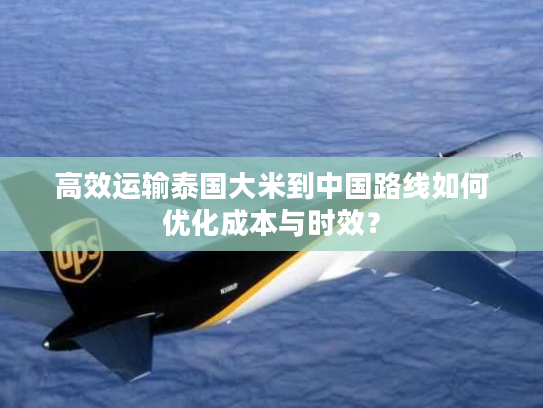 高效运输泰国大米到中国路线如何优化成本与时效? 高效运输泰国大米到中国路线如何优化成本与时效?