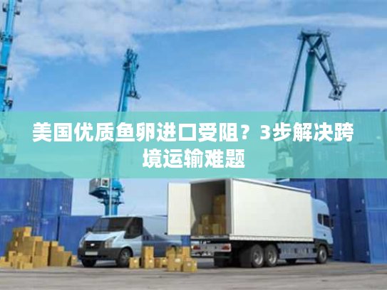 美国优质鱼卵进口受阻？3步解决跨境运输难题