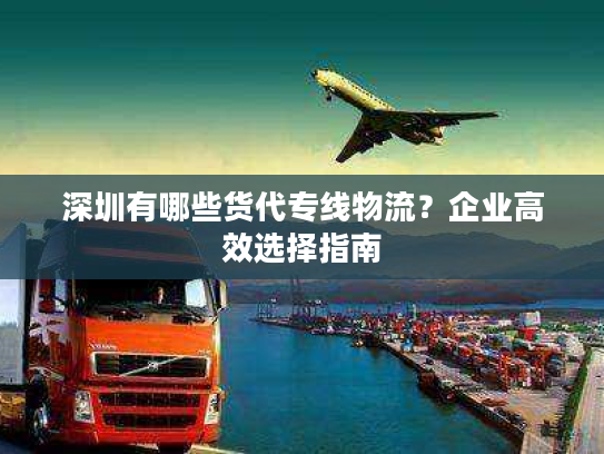 深圳有哪些货代专线物流？企业高效选择指南