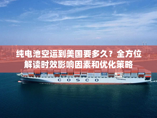 纯电池空运到美国要多久？全方位解读时效影响因素和优化策略