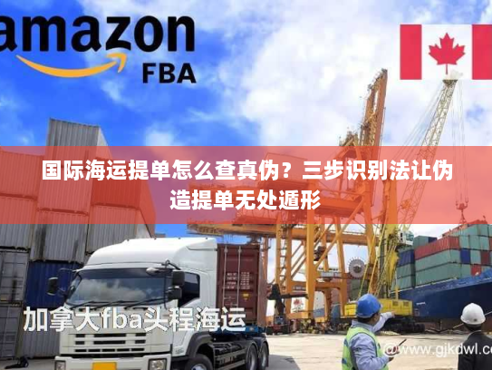 国际海运提单怎么查真伪？三步识别法让伪造提单无处遁形
