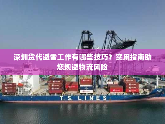 深圳货代避雷工作有哪些技巧？实用指南助您规避物流风险
