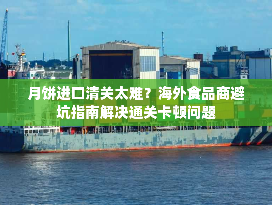 月饼进口清关太难？海外食品商避坑指南解决通关卡顿问题