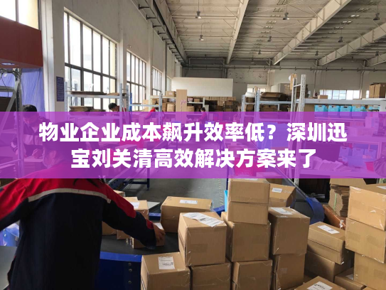 物业企业成本飙升效率低？深圳迅宝刘关清高效解决方案来了