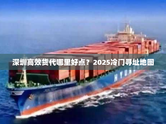 深圳高效货代哪里好点?2025冷门寻址地图 深圳高效货代哪里好点?2025冷门寻址地图