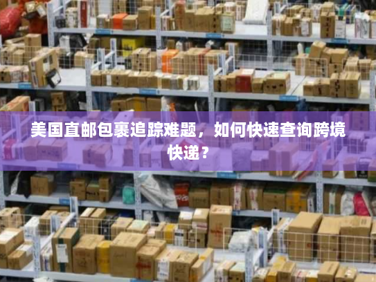 美国直邮包裹追踪难题,如何快速查询跨境快递? 美国直邮包裹追踪难题,如何快速查询跨境快递?