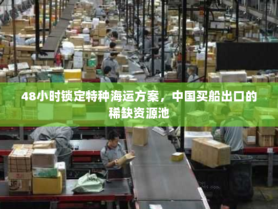 48小时锁定特种海运方案,中国买船出口的稀缺资源池 48小时锁定特种海运方案,中国买船出口的稀缺资源池