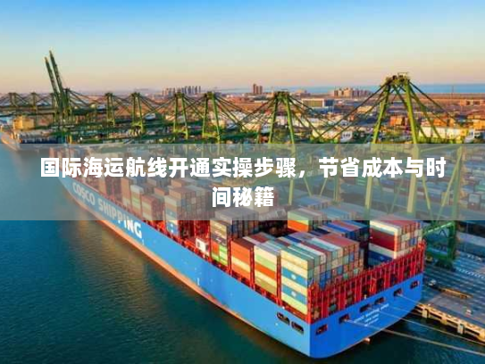 国际海运航线开通实操步骤,节省成本与时间秘籍 国际海运航线开通实操步骤,节省成本与时间秘籍