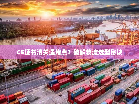 CE证书清关遇堵点?破解物流选型秘诀 CE证书清关遇堵点?破解物流选型秘诀