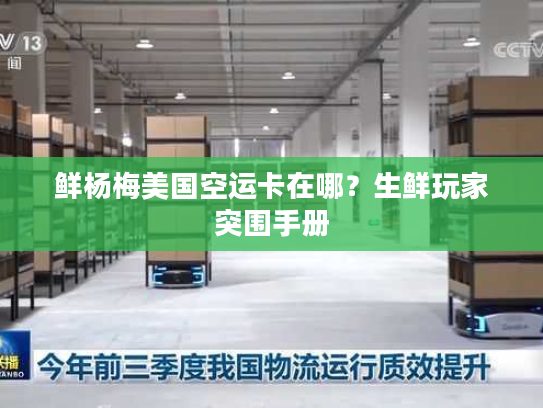 鲜杨梅美国空运卡在哪？生鲜玩家突围手册