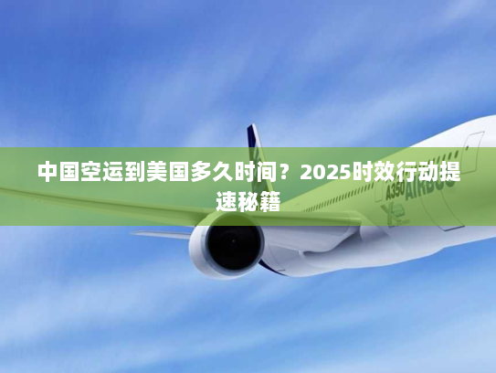 中国空运到美国多久时间?2025时效行动提速秘籍 中国空运到美国多久时间?2025时效行动提速秘籍