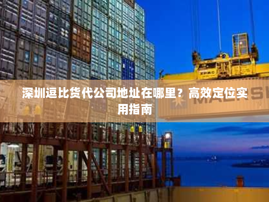 深圳逗比货代公司地址在哪里？高效定位实用指南