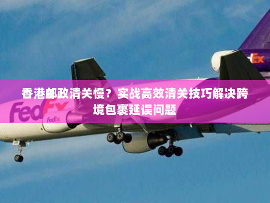 香港邮政清关慢?实战高效清关技巧解决跨境包裹延误问题 香港邮政清关慢?实战高效清关技巧解决跨境包裹延误问题