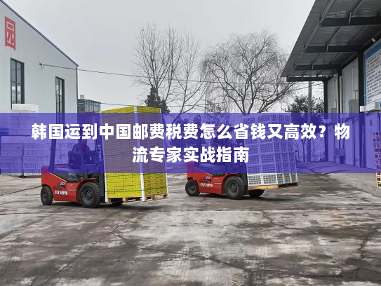 韩国运到中国邮费税费怎么省钱又高效?物流专家实战指南 韩国运到中国邮费税费怎么省钱又高效?物流专家实战指南